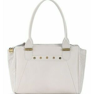 The Sak Stone Embossed Serena Leather Satchel